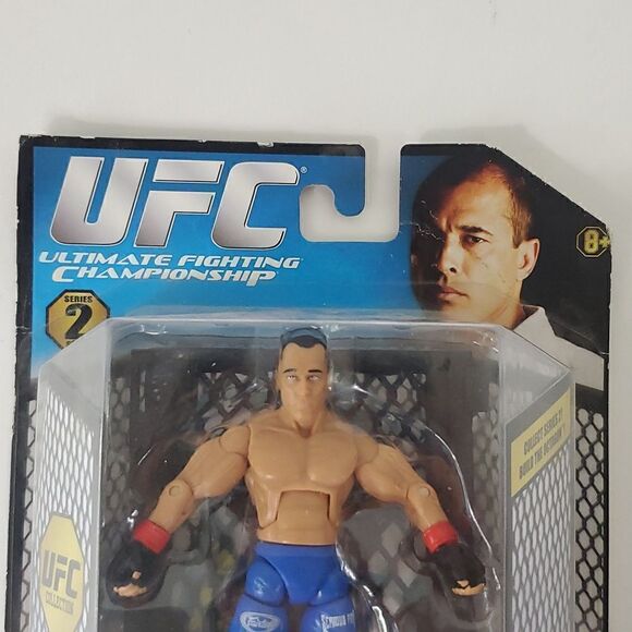 New UFC Royce Gracie Matt Hughes Action Figures Sealed Jakks Pacific 2010 - Picture 3 of 13